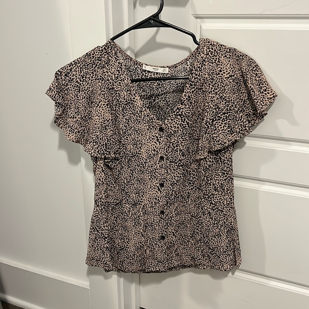 Chiffon Cheetah Work Top
